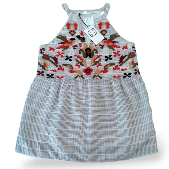 THML Reeve Embroidered Stripe Top - Picture 1 of 8